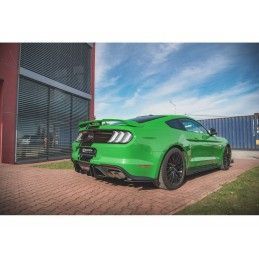 Maxton Street Pro Rear Diffuser Ford Mustang GT Mk6 Facelift Black, Nouveaux produits maxton-design