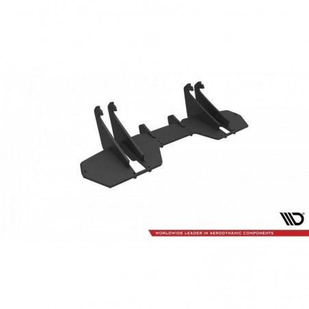 Maxton Street Pro Rear Diffuser Ford Mustang GT Mk6 Facelift Black-Red, Nouveaux produits maxton-design