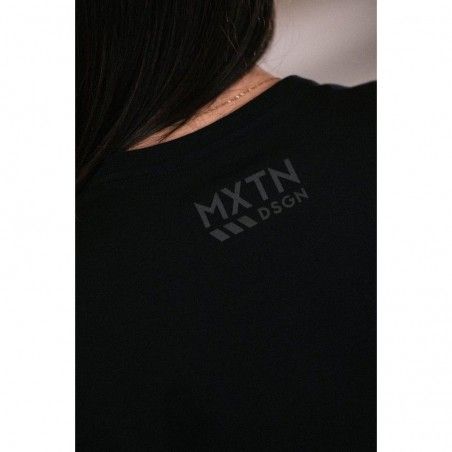 Maxton Womens Black T-shirt with grey logo XS, Nouveaux produits maxton-design