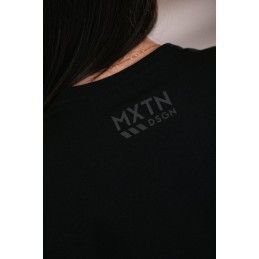 Maxton Womens Black T-shirt with grey logo S, Nouveaux produits maxton-design