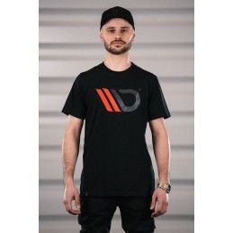 Maxton Black T-shirt with red logo M, Nouveaux produits maxton-design