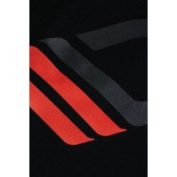 Maxton Black T-shirt with red logo L, Nouveaux produits maxton-design