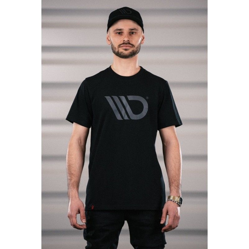 Maxton Black T-shirt with gray logo M, Nouveaux produits maxton-design