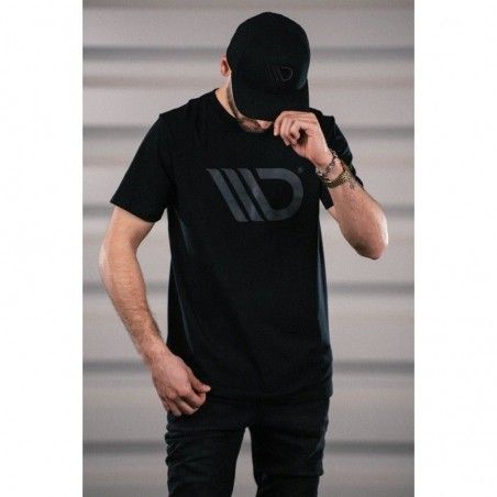 Maxton Black T-shirt with gray logo M, Nouveaux produits maxton-design
