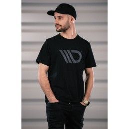 Maxton Black T-shirt with gray logo M, Nouveaux produits maxton-design