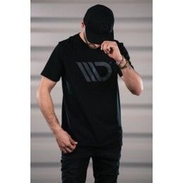 Maxton Black T-shirt with gray logo L, Nouveaux produits maxton-design