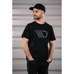 Maxton Black T-shirt with gray logo L, Nouveaux produits maxton-design