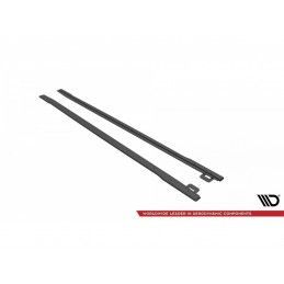 Maxton Street Pro Side Skirts Diffusers V.1 Ford Mustang GT Mk6 Facelift Black, Nouveaux produits maxton-design