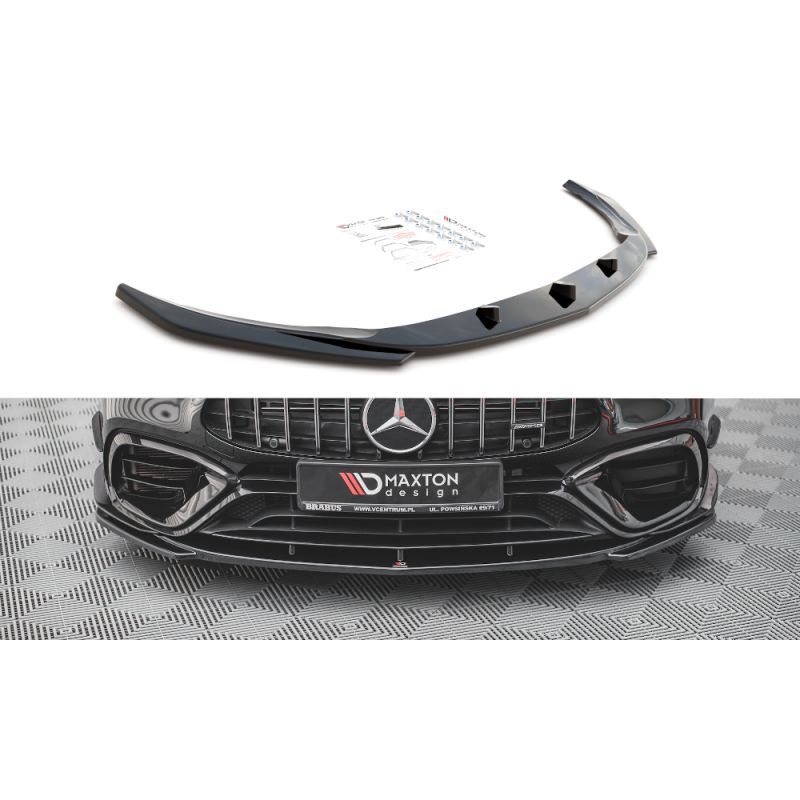 Maxton Front Splitter V.3 Mercedes-AMG CLA 45 Aero C118 Gloss Black, Nouveaux produits maxton-design