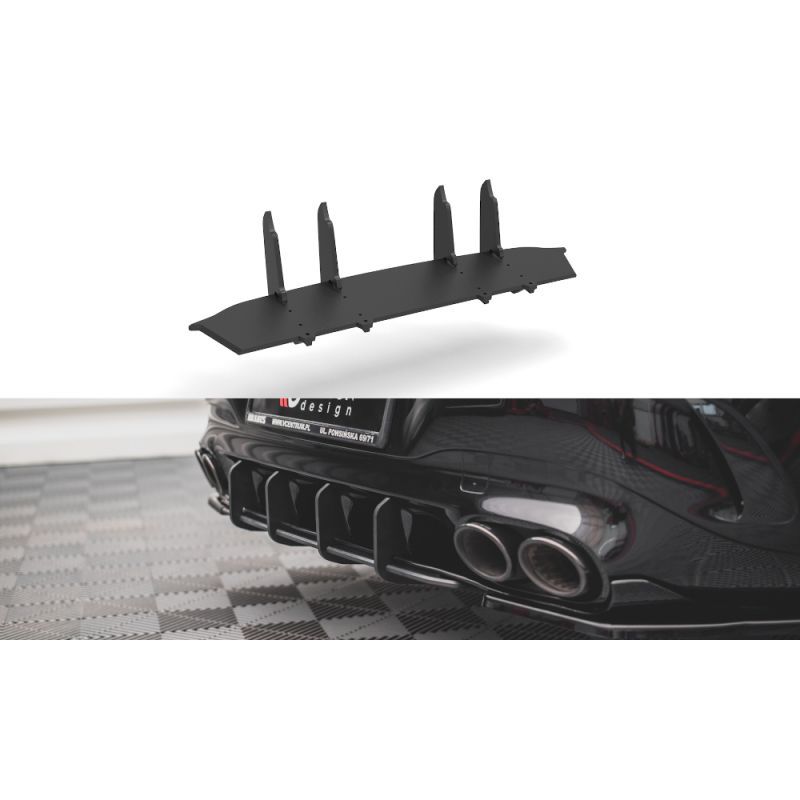 Maxton Street Pro Rear Diffuser Mercedes-AMG CLA 35 / 45 Aero C118 Black-Red, Nouveaux produits maxton-design