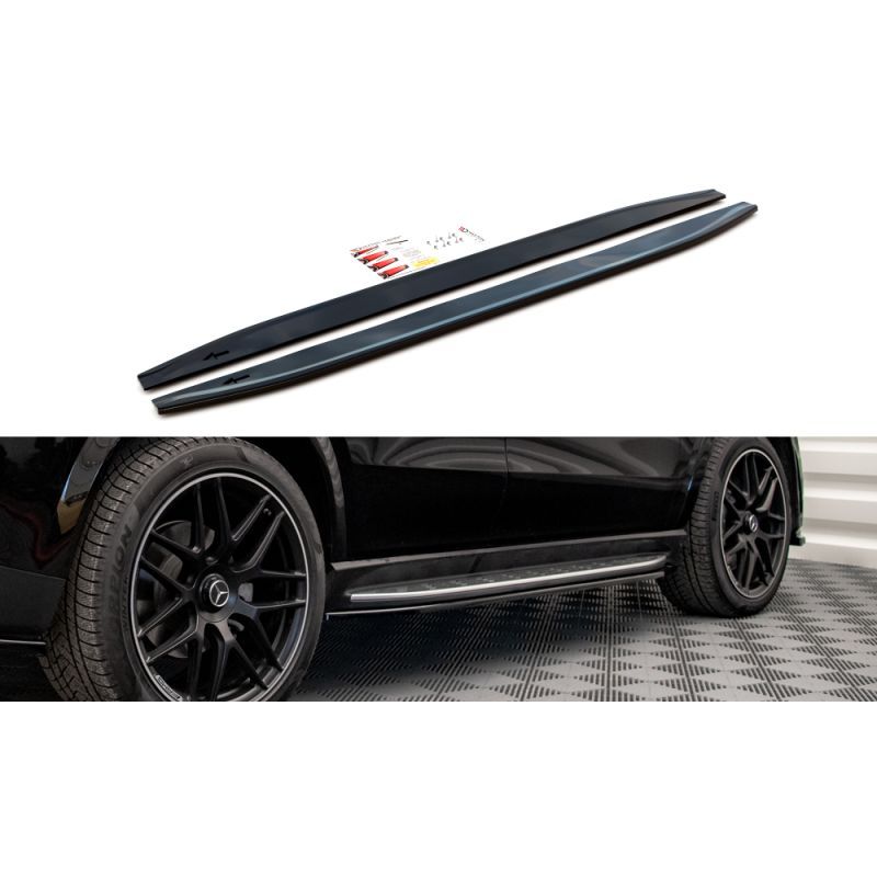 Maxton Side Skirts Diffusers Mercedes-AMG GLE Coupe C167 Gloss Black, Nouveaux produits maxton-design