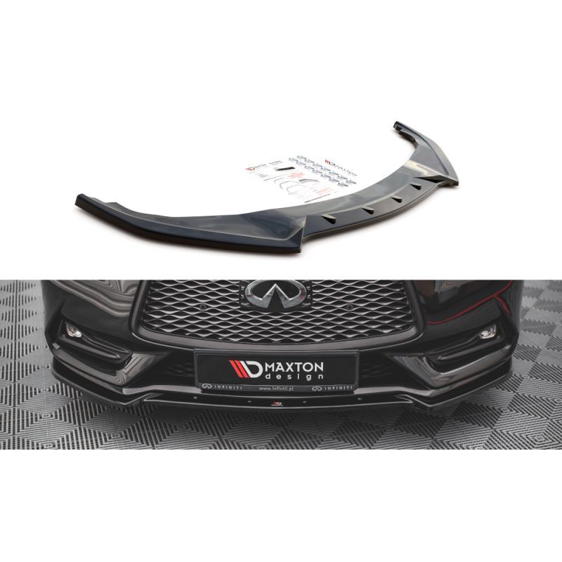 Maxton Front Splitter Infiniti Q60 S Mk2 Gloss Black, Nouveaux produits maxton-design