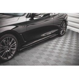 Maxton Side Skirts Diffusers Infiniti Q60 S Mk2 Gloss Black, Nouveaux produits maxton-design