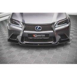 Maxton Front Splitter V.1 Lexus GS F Sport Mk4 (L10) Gloss Black, Nouveaux produits maxton-design