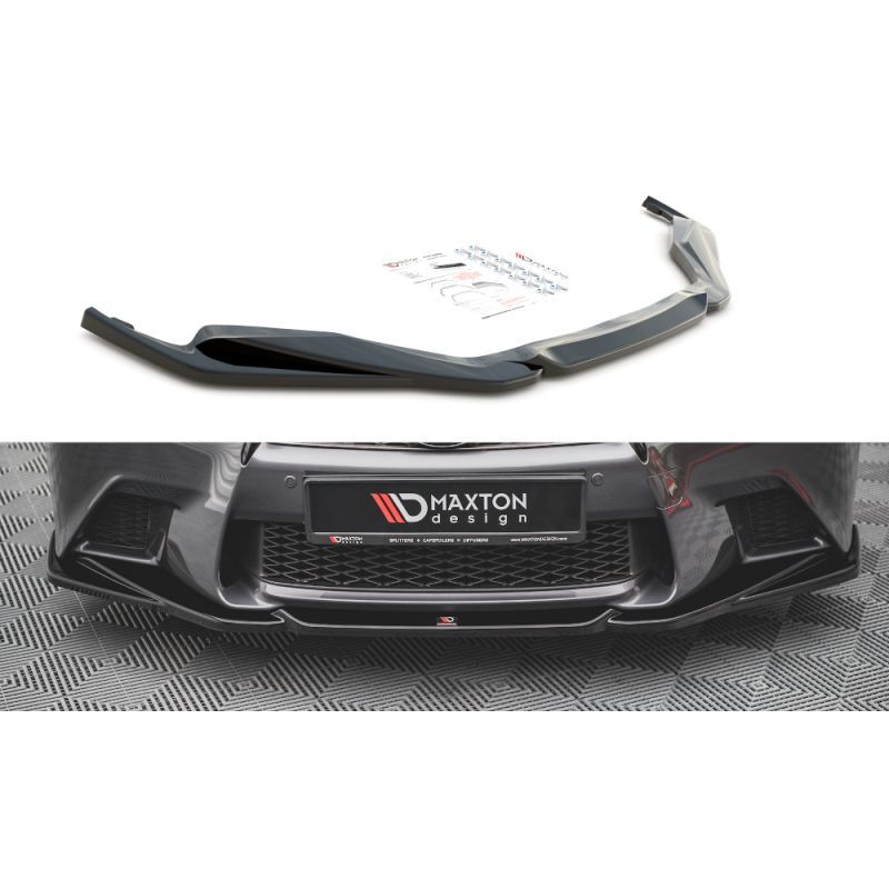 Maxton Front Splitter V.2 Lexus GS F Sport Mk4 (L10) Gloss Black, Nouveaux produits maxton-design