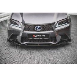 Maxton Front Splitter V.2 Lexus GS F Sport Mk4 (L10) Gloss Black, Nouveaux produits maxton-design