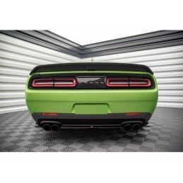 Maxton Central Rear Splitter for Dodge Challenger SRT Hellcat Mk3 Gloss Black, Nouveaux produits maxton-design