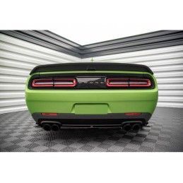 Maxton Central Rear Splitter for Dodge Challenger SRT Hellcat Mk3 Gloss Black, Nouveaux produits maxton-design