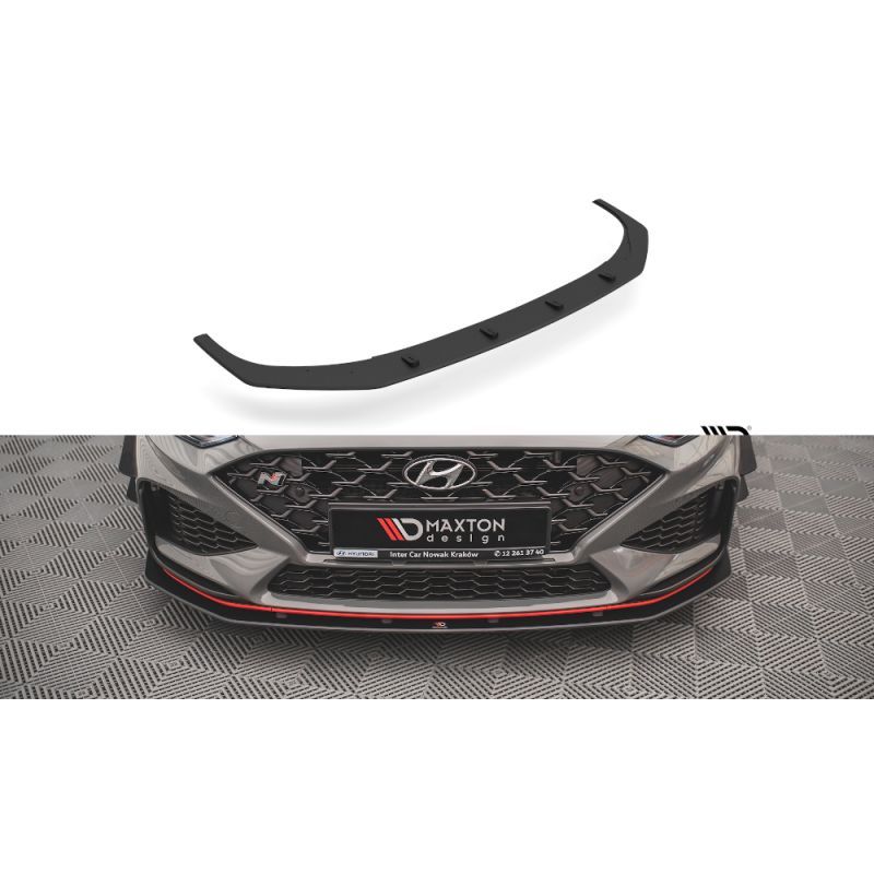 Maxton Street Pro Front Splitter Hyundai I30 N Hatchback/Fastback Mk3 Facelift Black-Red, Nouveaux produits maxton-design