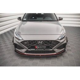 Maxton Street Pro Front Splitter Hyundai I30 N Hatchback/Fastback Mk3 Facelift Black-Red, Nouveaux produits maxton-design