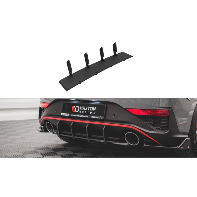 Maxton Street Pro Rear Diffuser Hyundai I30 N Hatchback Mk3 Facelift Black, Nouveaux produits maxton-design