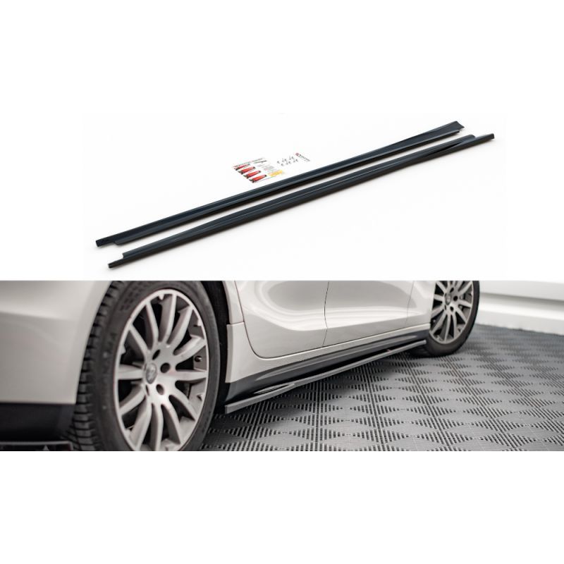 Maxton Side Skirts Diffusers Maserati Ghibli Mk3 Gloss Black, Nouveaux produits maxton-design