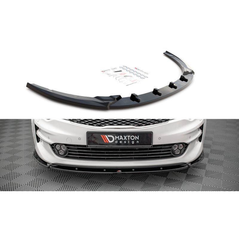 Maxton Front Splitter V.1 Kia Optima Mk4 Gloss Black, Nouveaux produits maxton-design