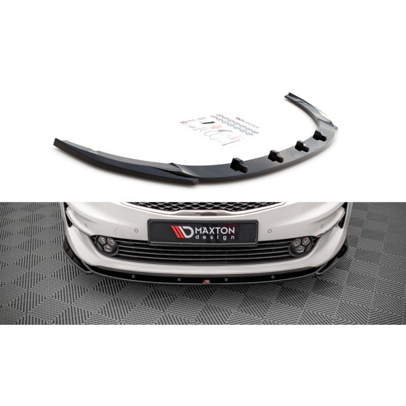 Maxton Front Splitter V.2 Kia Optima Mk4 Gloss Black, Nouveaux produits maxton-design