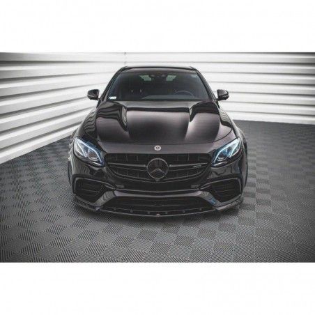 Maxton Front Splitter V.3 Mercedes-Benz E63 AMG Estate/Sedan S213/W213 Gloss Black, Nouveaux produits maxton-design