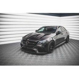 Maxton Front Splitter V.3 Mercedes-Benz E63 AMG Estate/Sedan S213/W213 Gloss Black, Nouveaux produits maxton-design