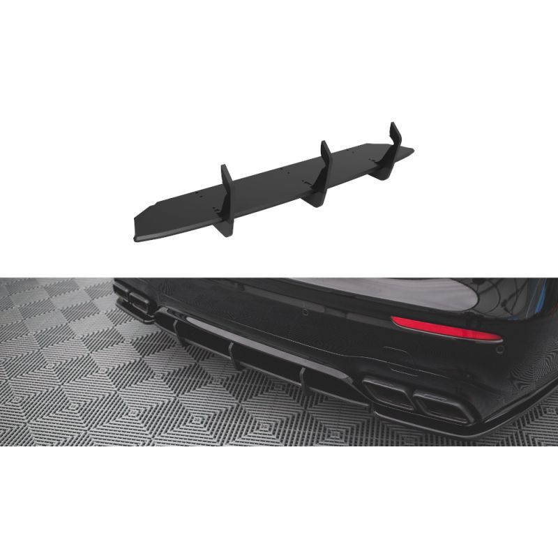 Maxton Street Pro Rear Diffuser Mercedes-Benz E63 AMG Estate/Sedan S213/W213 Black, Nouveaux produits maxton-design