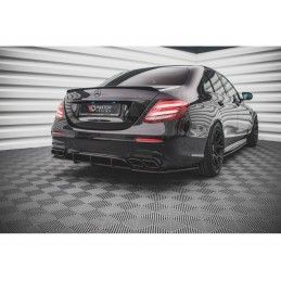 Maxton Street Pro Rear Diffuser Mercedes-Benz E63 AMG Estate/Sedan S213/W213 Black, Nouveaux produits maxton-design