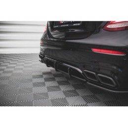 Maxton Street Pro Rear Diffuser Mercedes-Benz E63 AMG Estate/Sedan S213/W213 Black, Nouveaux produits maxton-design