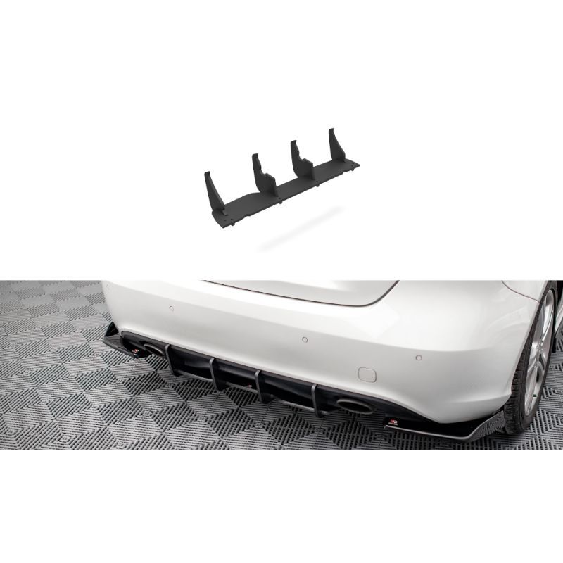 Maxton Street Pro Rear Diffuser Mercedes-Benz A W176 Red, Nouveaux produits maxton-design