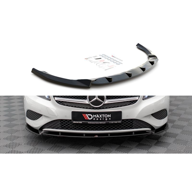 Maxton Front Splitter V.1 Mercedes-Benz A W176 Gloss Black, Nouveaux produits maxton-design