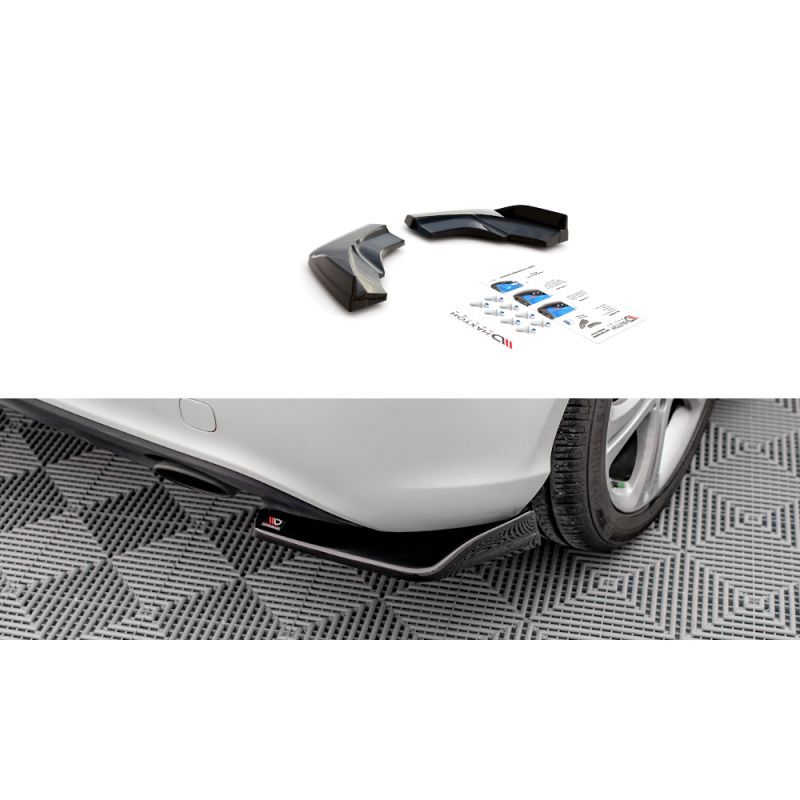 Maxton Rear Side Splitters V.1 Mercedes-Benz A W176 Gloss Black, Nouveaux produits maxton-design