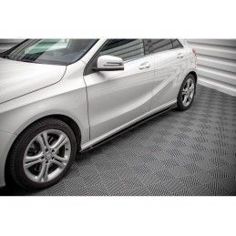 Maxton Side Skirts Diffusers V.1 Mercedes-Benz A W176 Gloss Black, Nouveaux produits maxton-design