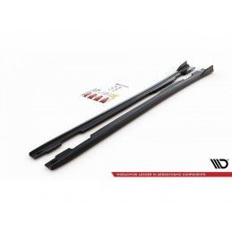 Maxton Side Skirts Diffusers V.1 Mercedes-Benz A W176 Gloss Black, Nouveaux produits maxton-design