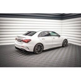 Maxton Side Skirts Diffusers V.2 Mercedes A35 AMG / AMG-Line W177 Gloss Black, Nouveaux produits maxton-design