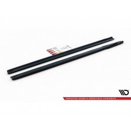 Maxton Side Skirts Diffusers V.2 Mercedes A35 AMG / AMG-Line W177 Gloss Black, Nouveaux produits maxton-design