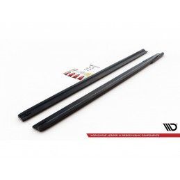 Maxton Side Skirts Diffusers V.2 Mercedes A35 AMG / AMG-Line W177 Gloss Black, Nouveaux produits maxton-design