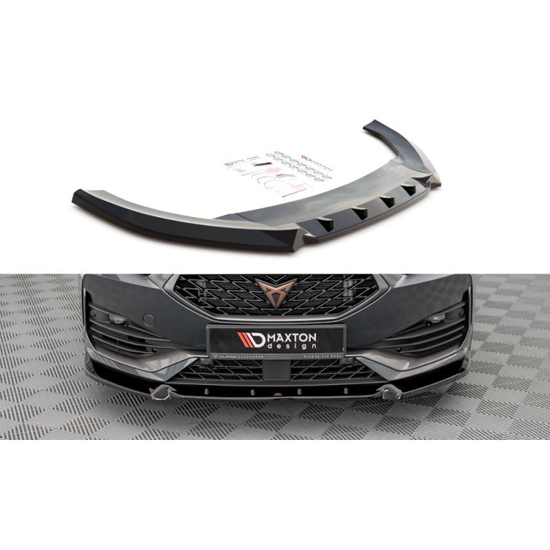 Maxton Front Splitter V.1 Cupra Leon Gloss Black, Nouveaux produits maxton-design