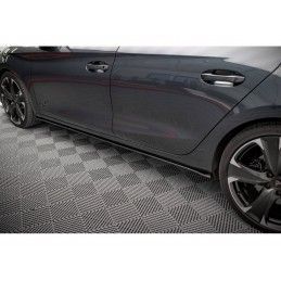 Maxton Street Pro Side Skirts Diffusers Cupra Leon Black-Red, Nouveaux produits maxton-design