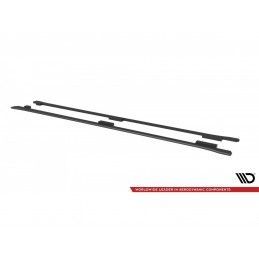 Maxton Street Pro Side Skirts Diffusers Cupra Leon Black-Red, Nouveaux produits maxton-design