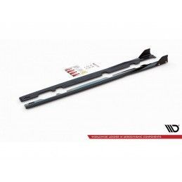 Maxton Side Skirts Diffusers V.2 + Flaps Ford Fiesta ST / ST-Line Gloss Black, Nouveaux produits maxton-design