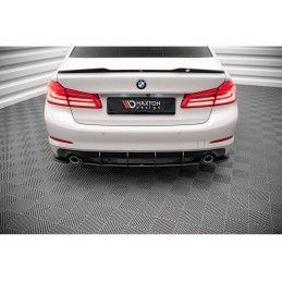 Maxton Street Pro Rear Diffuser BMW 5 G30 Black, Nouveaux produits maxton-design