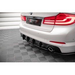 Maxton Street Pro Rear Diffuser BMW 5 G30 Black-Red, Nouveaux produits maxton-design