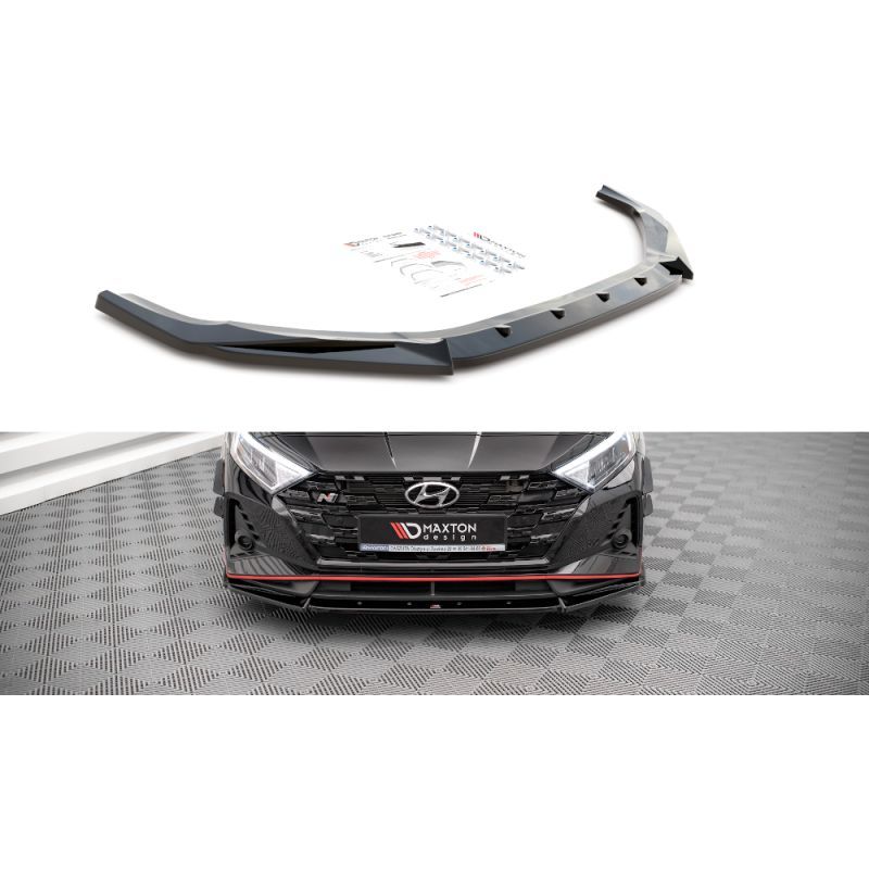 Maxton Front Splitter V.2 Hyundai I20 N Mk3 Gloss Black, Nouveaux produits maxton-design