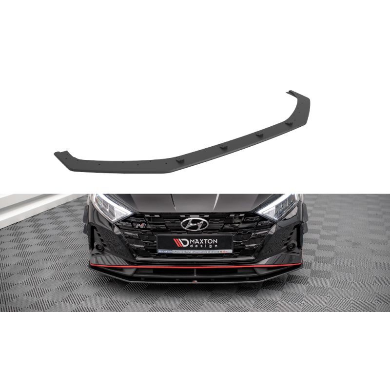 Maxton Street Pro Front Splitter Hyundai I20 N Mk3 Black-Red, Nouveaux produits maxton-design