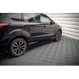 Maxton Side Skirts Diffusers Ford Escape ST-Line Mk3 Gloss Black, Nouveaux produits maxton-design